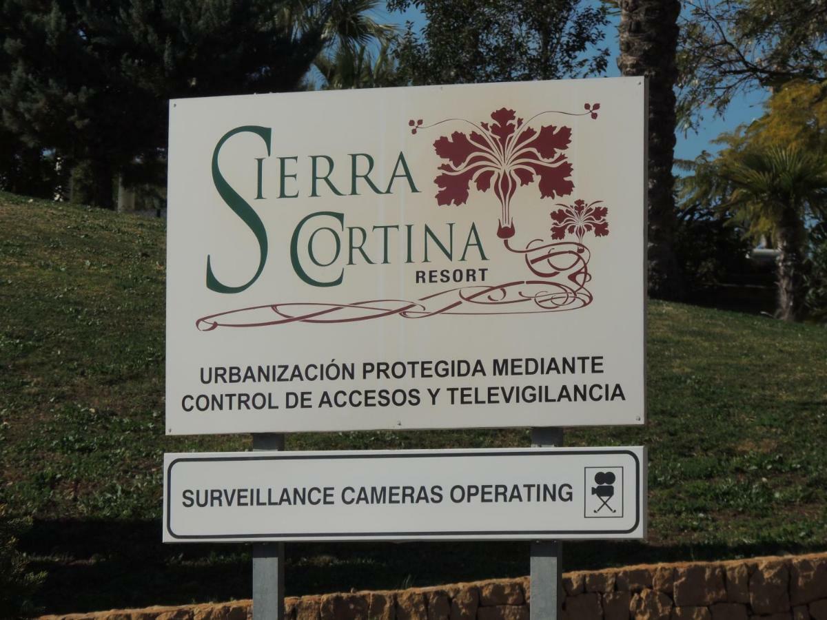 Sierra cortina resort Finestrat Exterior foto